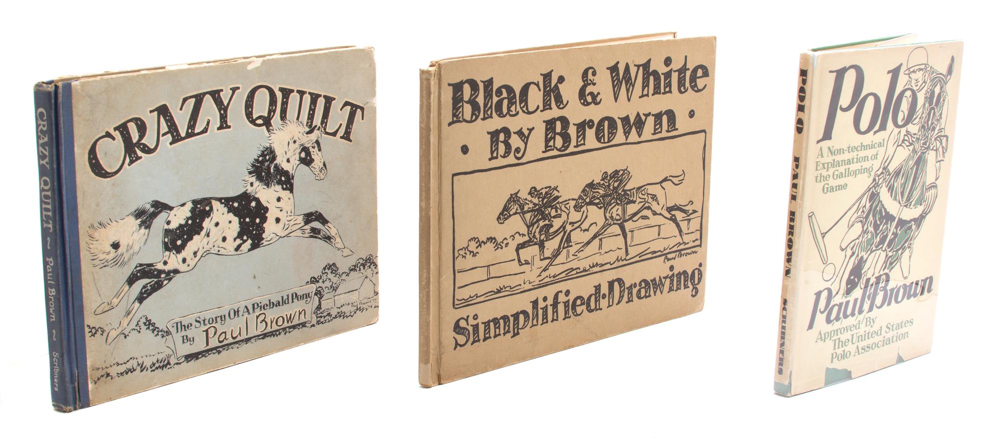 BROWN, Paul (1893-1958). Polo, A Non-Technical Explanation of the Galloping Game.
