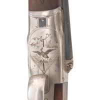 ** French Guild SxS 16ga. Shotgun with Travel Case
