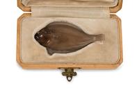 A Fabergé Carved Smoky-Quartz and Diamond-Inset Figure of a Fish