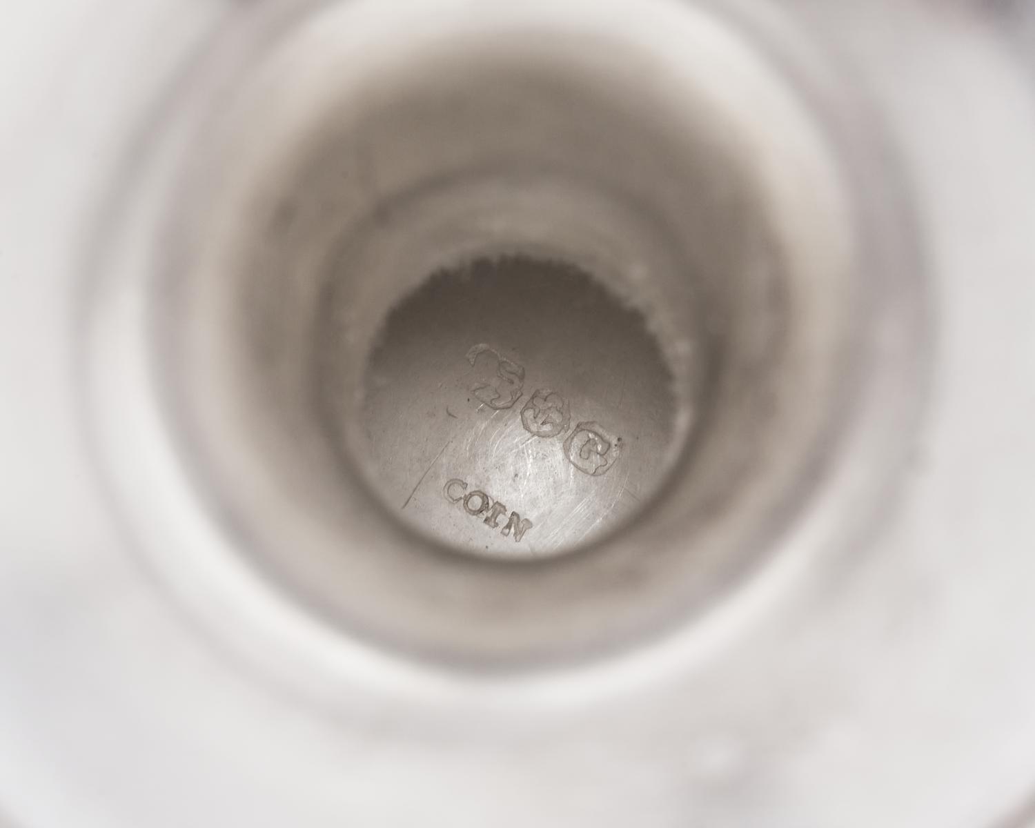 A Coin Silver Presentation Goblet for General Neil Dow