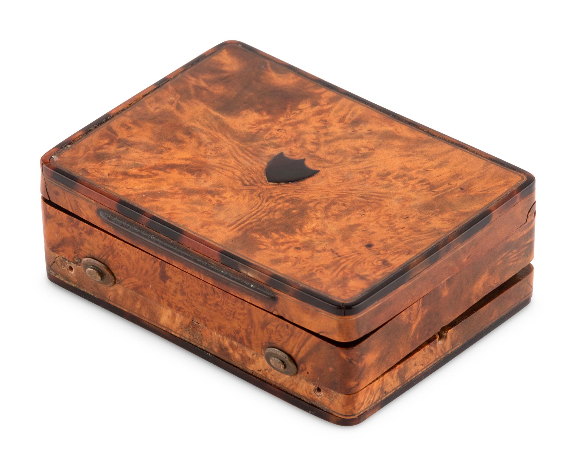 A Laurencekirk Musical Snuff Box