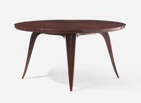 Jean Pascaud, Table and Six Dining Armchairs