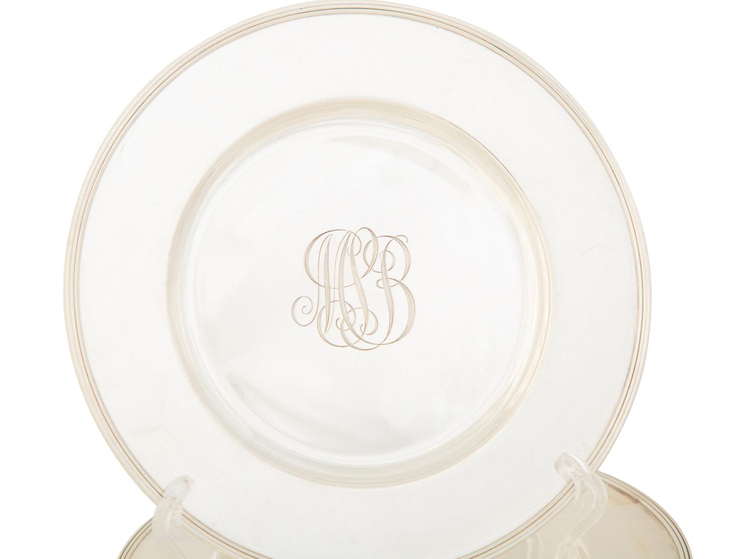 A Group of American Silver Plates Gorham Mfg. Co., Providence, RI — 20TH CENTURY