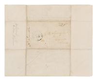 LINCOLN, Abraham (1809-1865). Autograph letter signed ("A. Lincoln") to Garland B. Shelody [sic Shelledy], Springfield, 16 February 1842.
