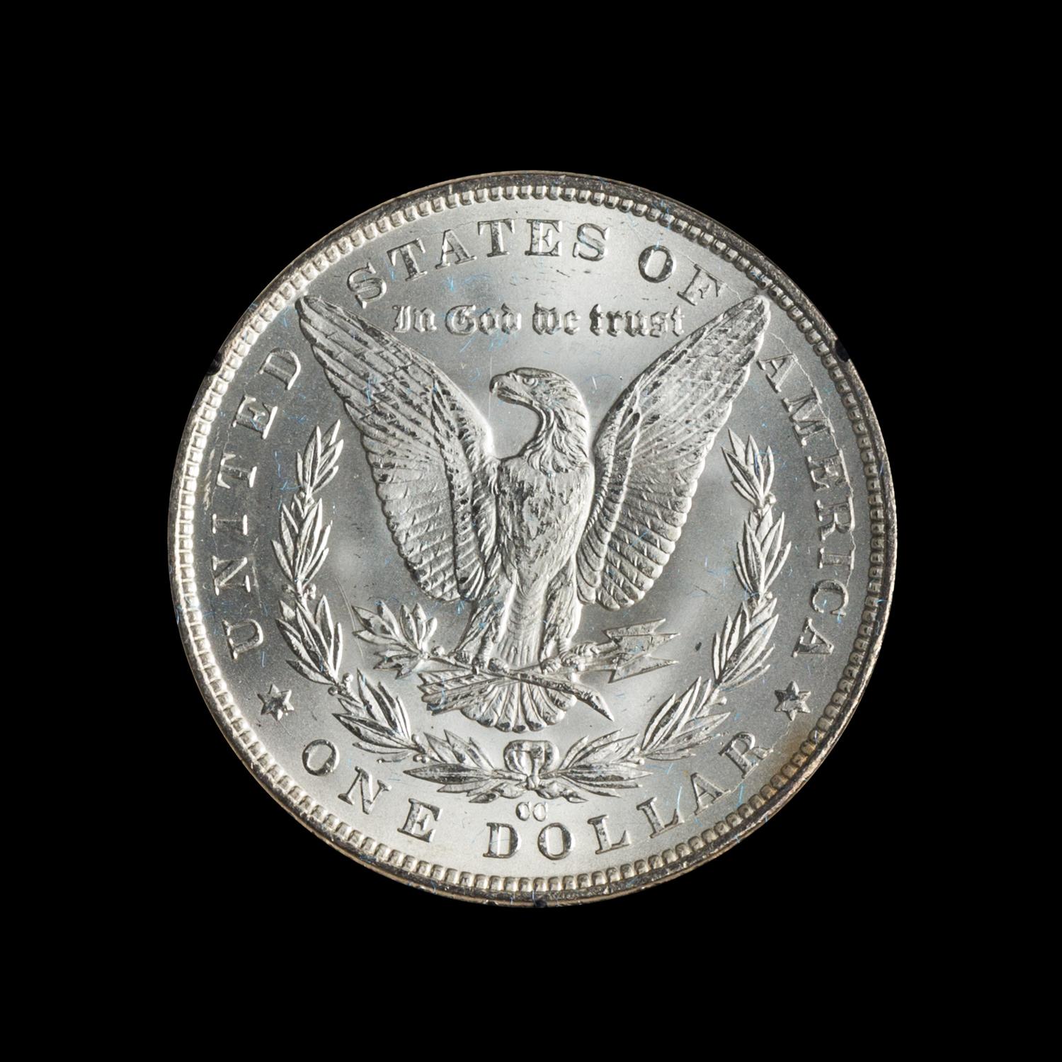 A United States 1883-CC GSA: Morgan Silver Dollar Coin