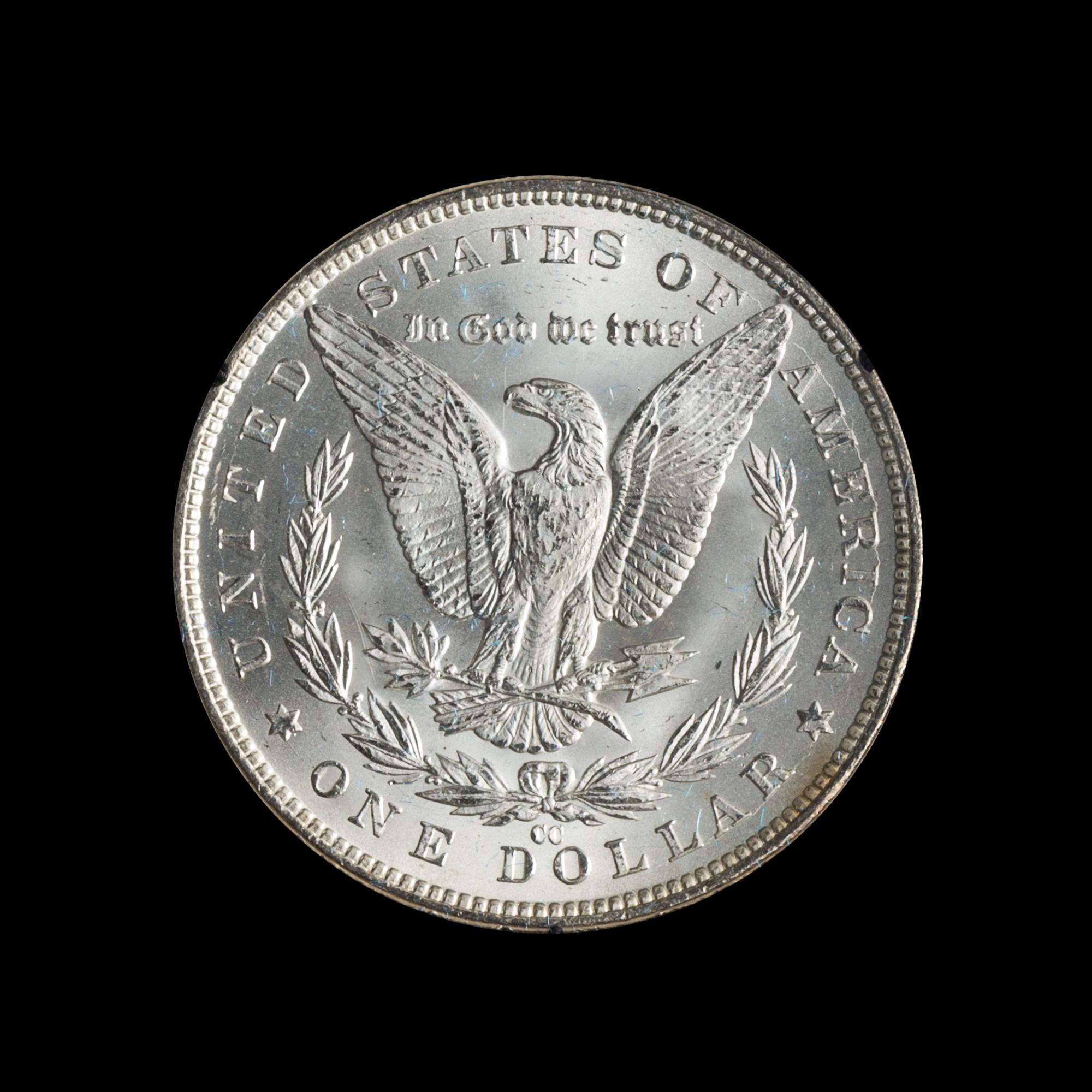 A United States 1883-CC GSA: Morgan Silver Dollar Coin