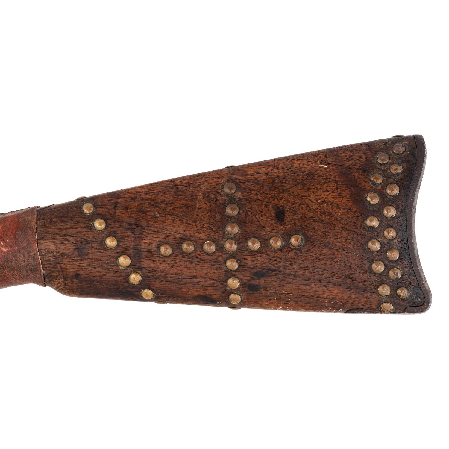 Native Decorated Shortened Composite Springfield Rifle Musket