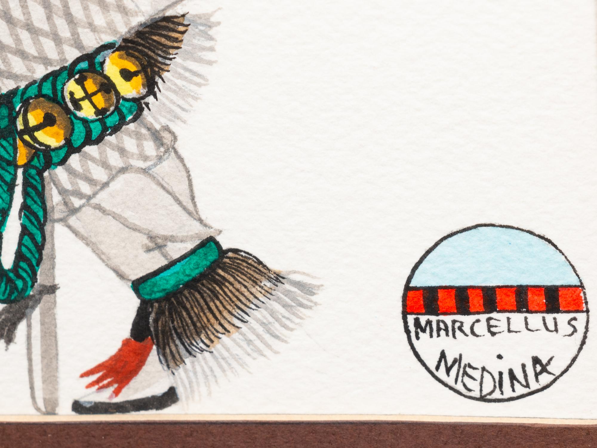 untitled, portraits of Pueblo dancers