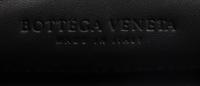 Bottega Veneta, Flat Long Clutch in Black Intrecciato Leather