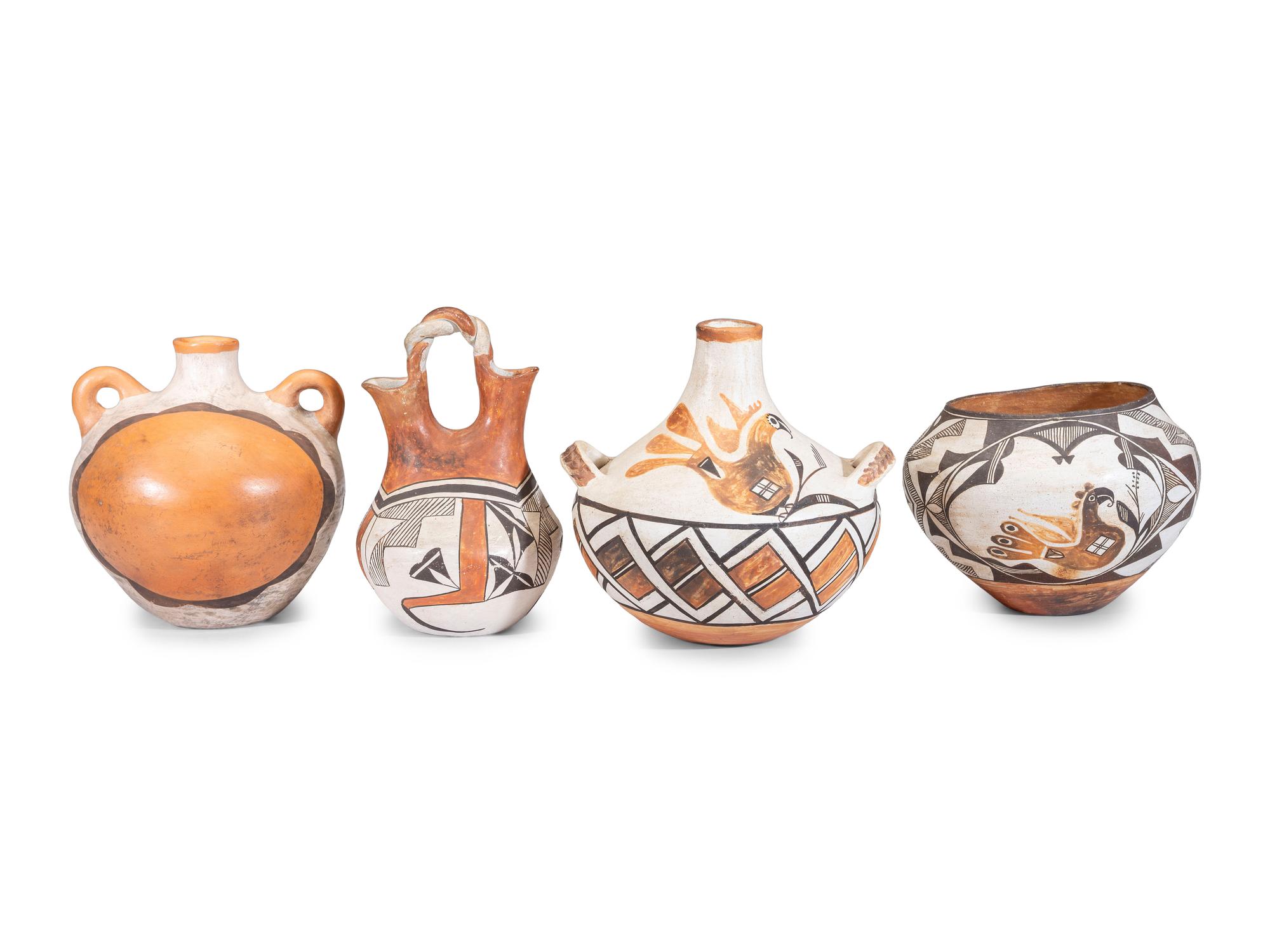 Collection of Acoma Pottery