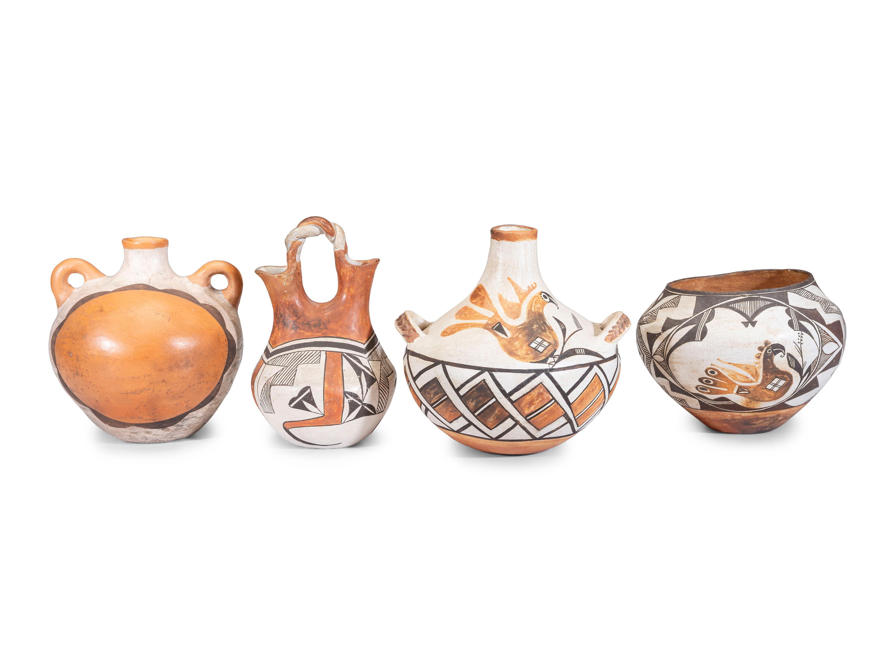 Collection of Acoma Pottery