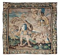 A Flemish Tapestry Height 111 x width 108 inches. — LATE 18TH/EARLY 19TH CENTURY