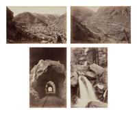 JACKSON, William Henry (1843-1942). Suite of 38 albumen photographs: Rocky Mountain Railroad Album, Steam and Steel Across the Great Divide, Silverton Colorado, Silverton Sultan, 1883.