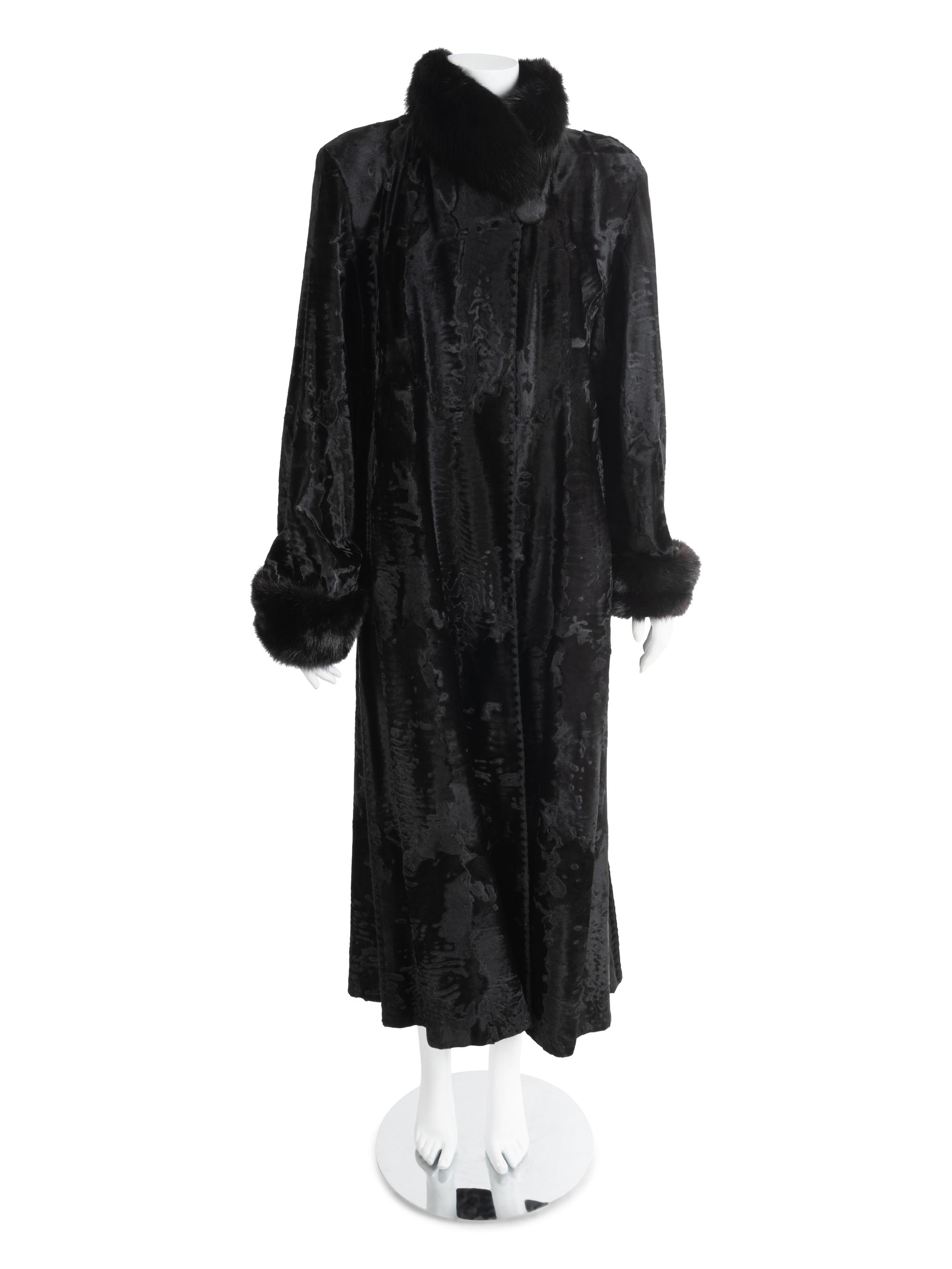 Guiliana Teso Lamb & Fox Fur Coat, 2000-10s