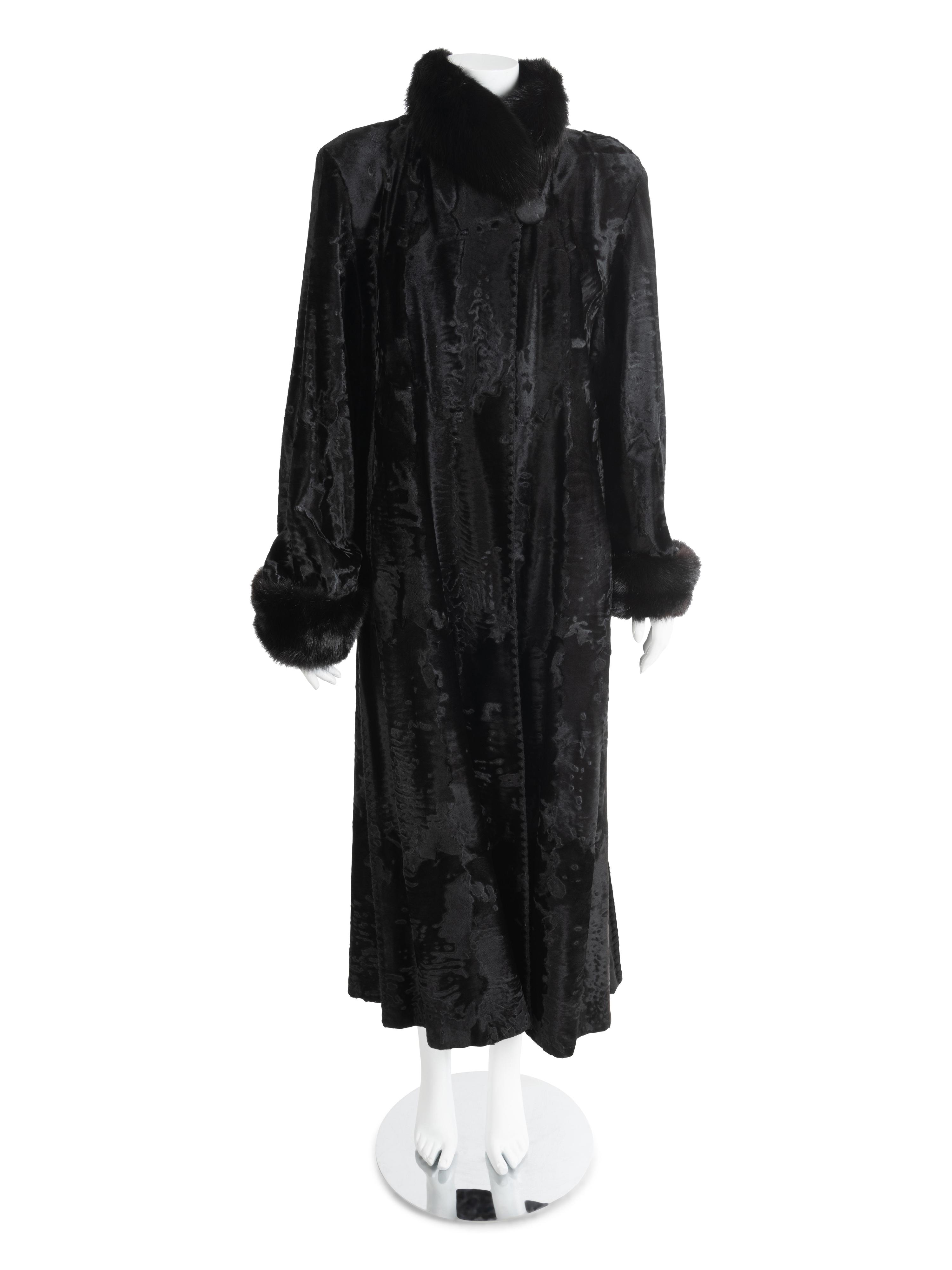 Guiliana Teso Lamb & Fox Fur Coat, 2000-10s