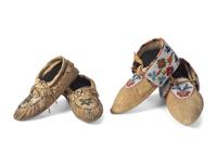 Great Lakes Beaded Hide Moccasins