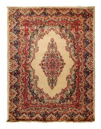 A Kirman Wool Rug