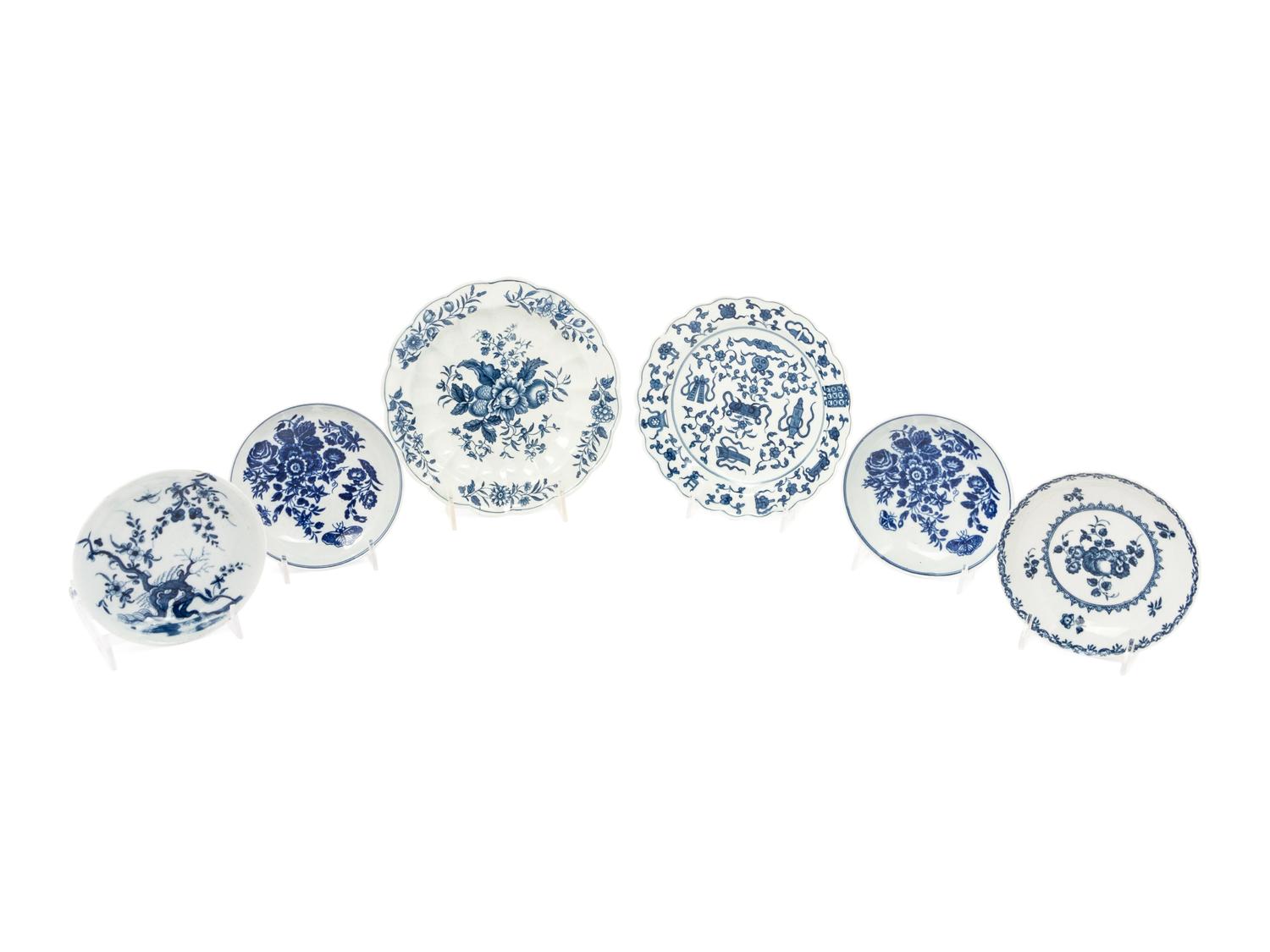 A Collection of Assorted Worcester Porcelain Articles