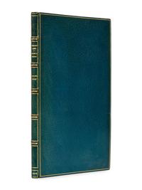 COLERIDGE, Samuel Taylor (1772-1834). Christabel: Kubla Kahn, A Vision; The Pains of Sleep . London: William Bulmer and Co. for John Murray, 1816.