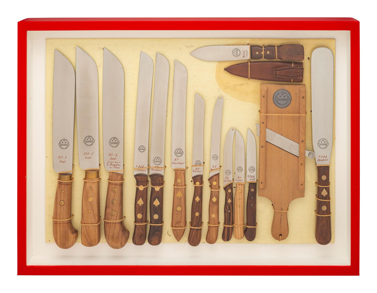 A German Salesman Sample Knife Set
