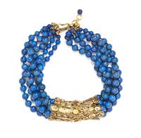 An Iradj Moini Lapis Lazuli and Citrine Necklace.