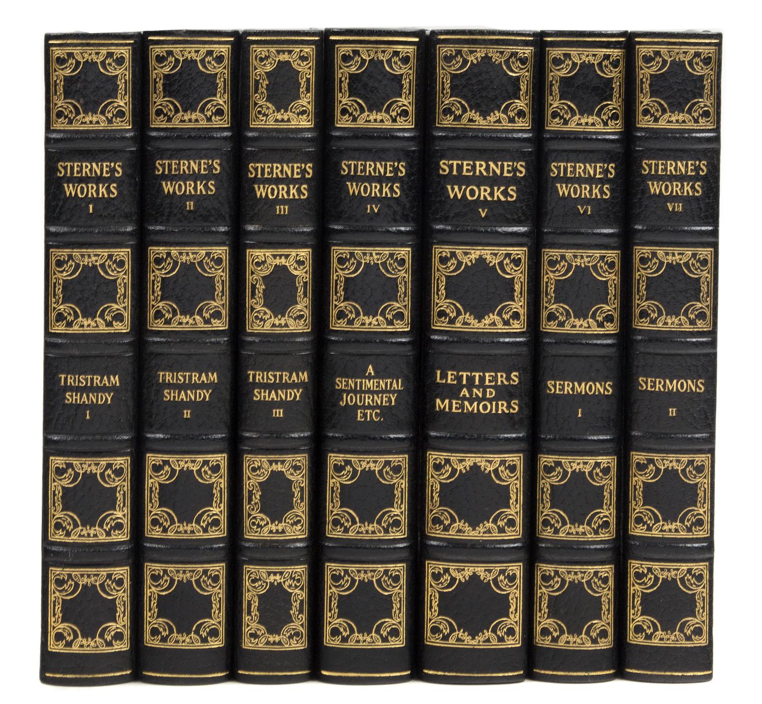 STERNE, Laurence (1713-1768). The Works of Laurence Sterne. London: Shakespeare Head Press, 1926. LIMITED EDITION.