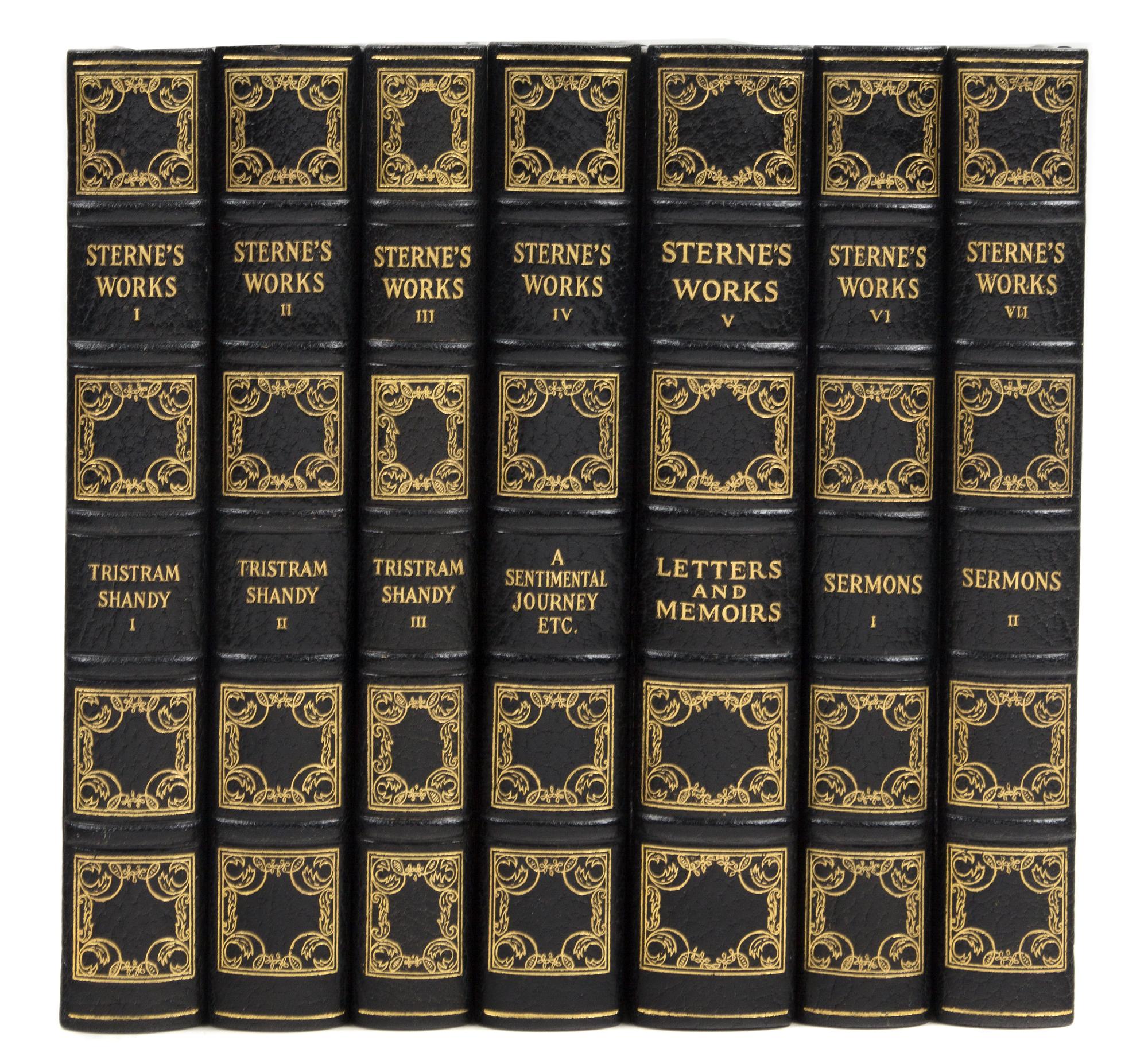 STERNE, Laurence (1713-1768). The Works of Laurence Sterne. London: Shakespeare Head Press, 1926. LIMITED EDITION.
