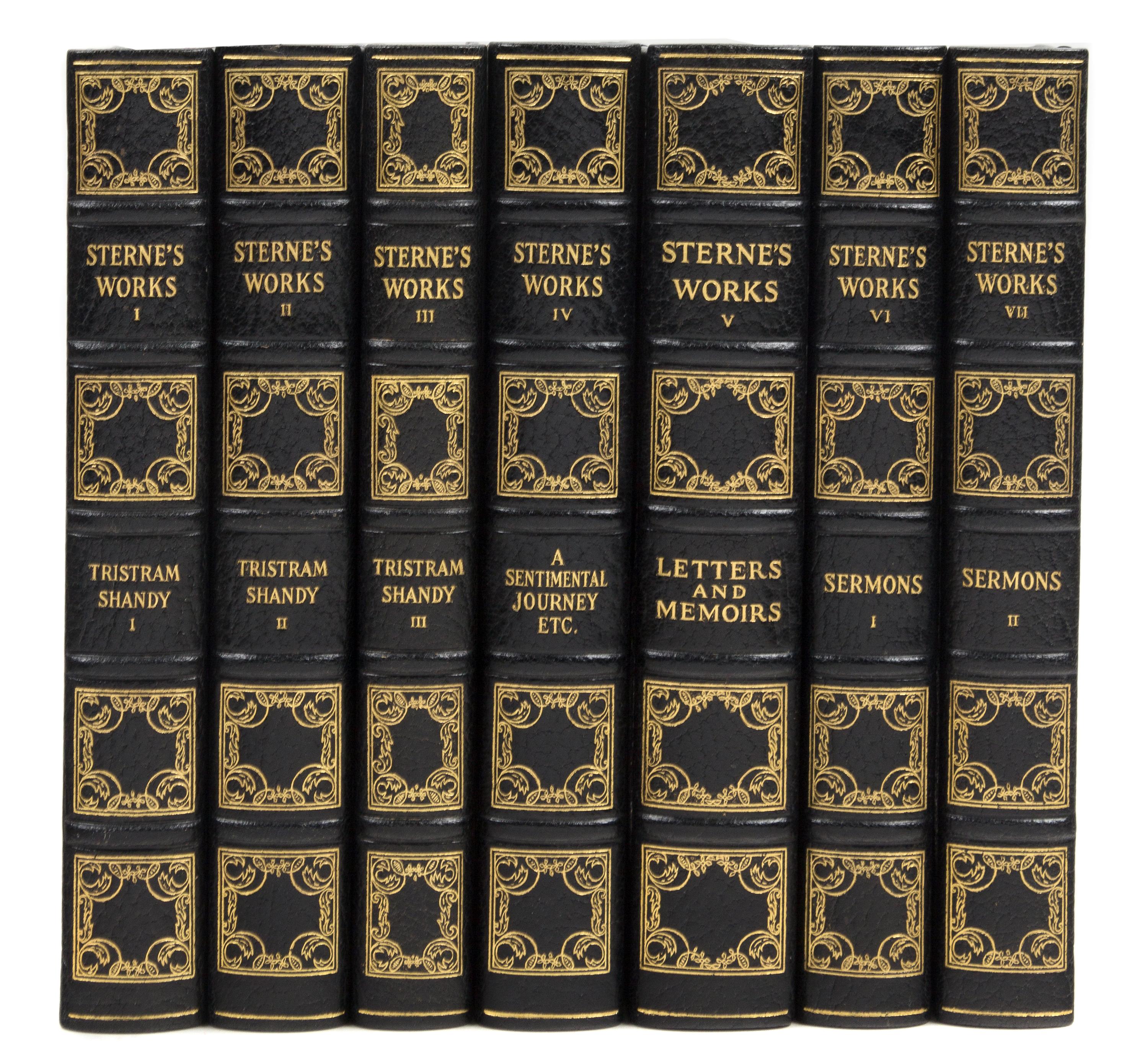 STERNE, Laurence (1713-1768). The Works of Laurence Sterne. London: Shakespeare Head Press, 1926. LIMITED EDITION.