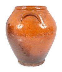 Six Redware Jars