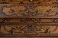 A Venetian Neoclassical Style Polychromed Secretary Bookcase — 19TH CENTURY