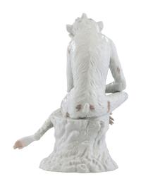 A Meissen Porcelain Monkey