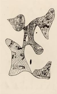 Untitled (Seated Nude and Vignettes from Above)