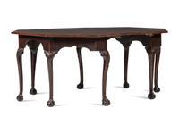 A George III Mahogany Octagonal Dining Table