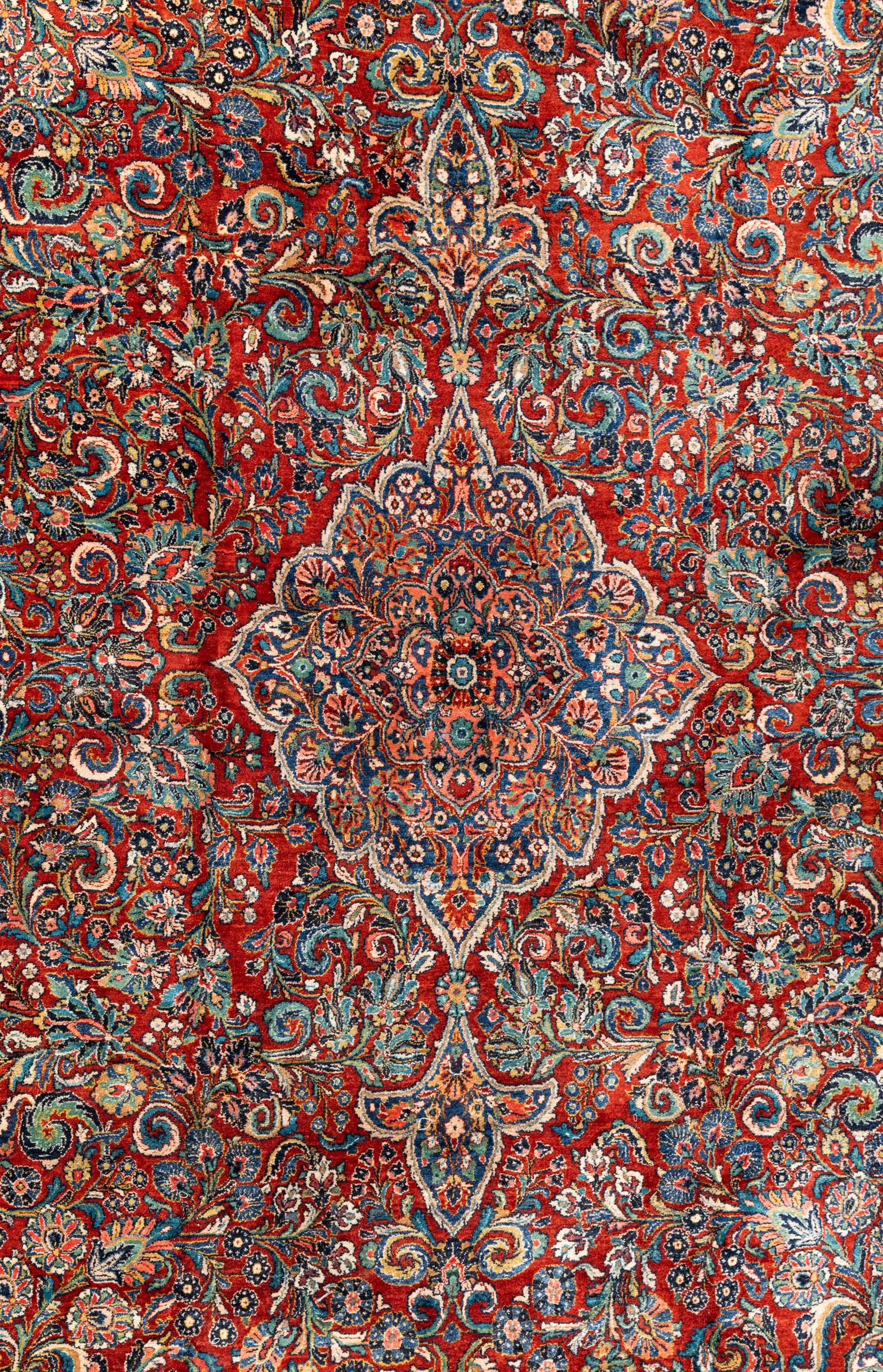 A Qazvin Wool Rug