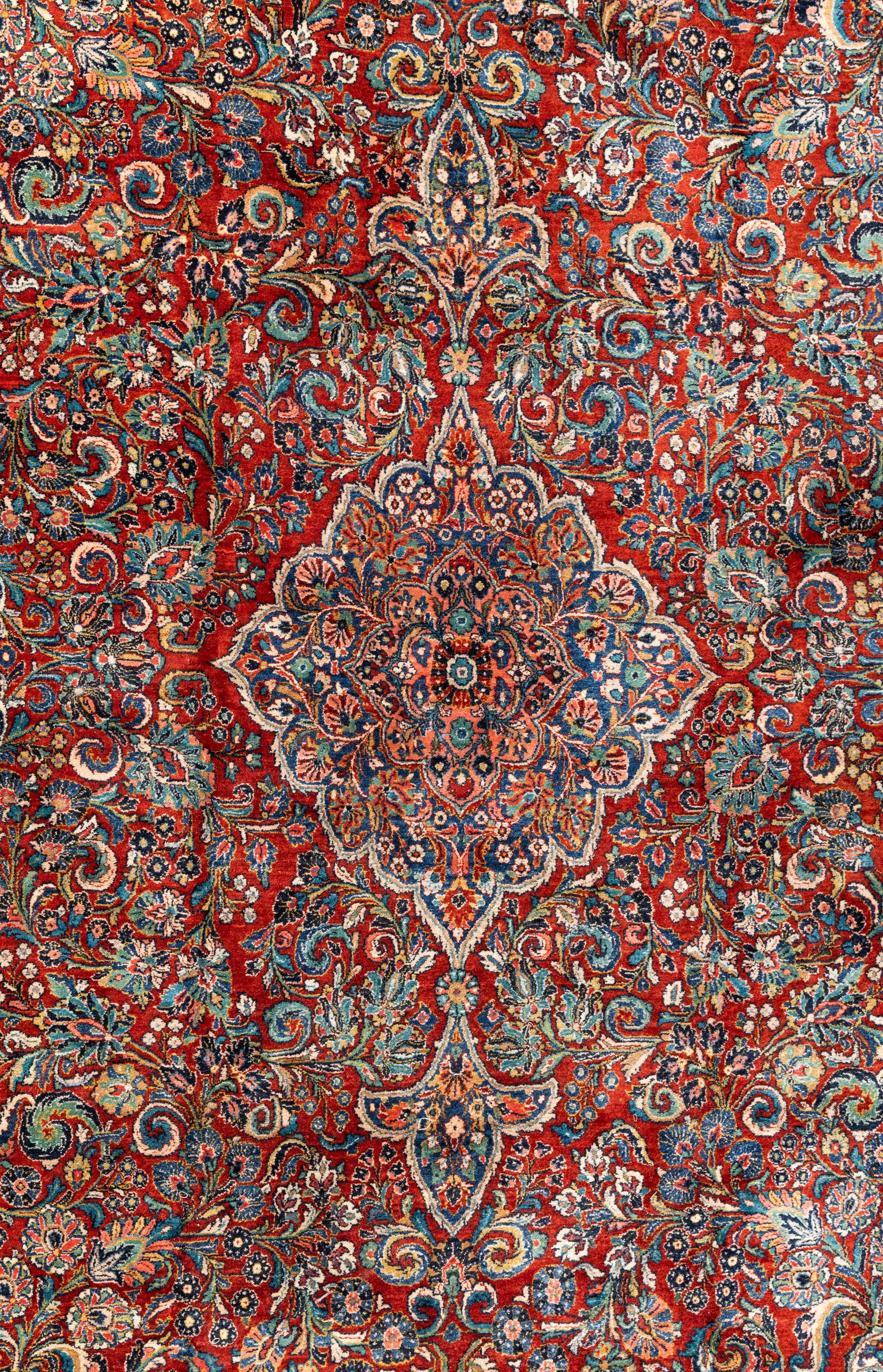 A Qazvin Wool Rug