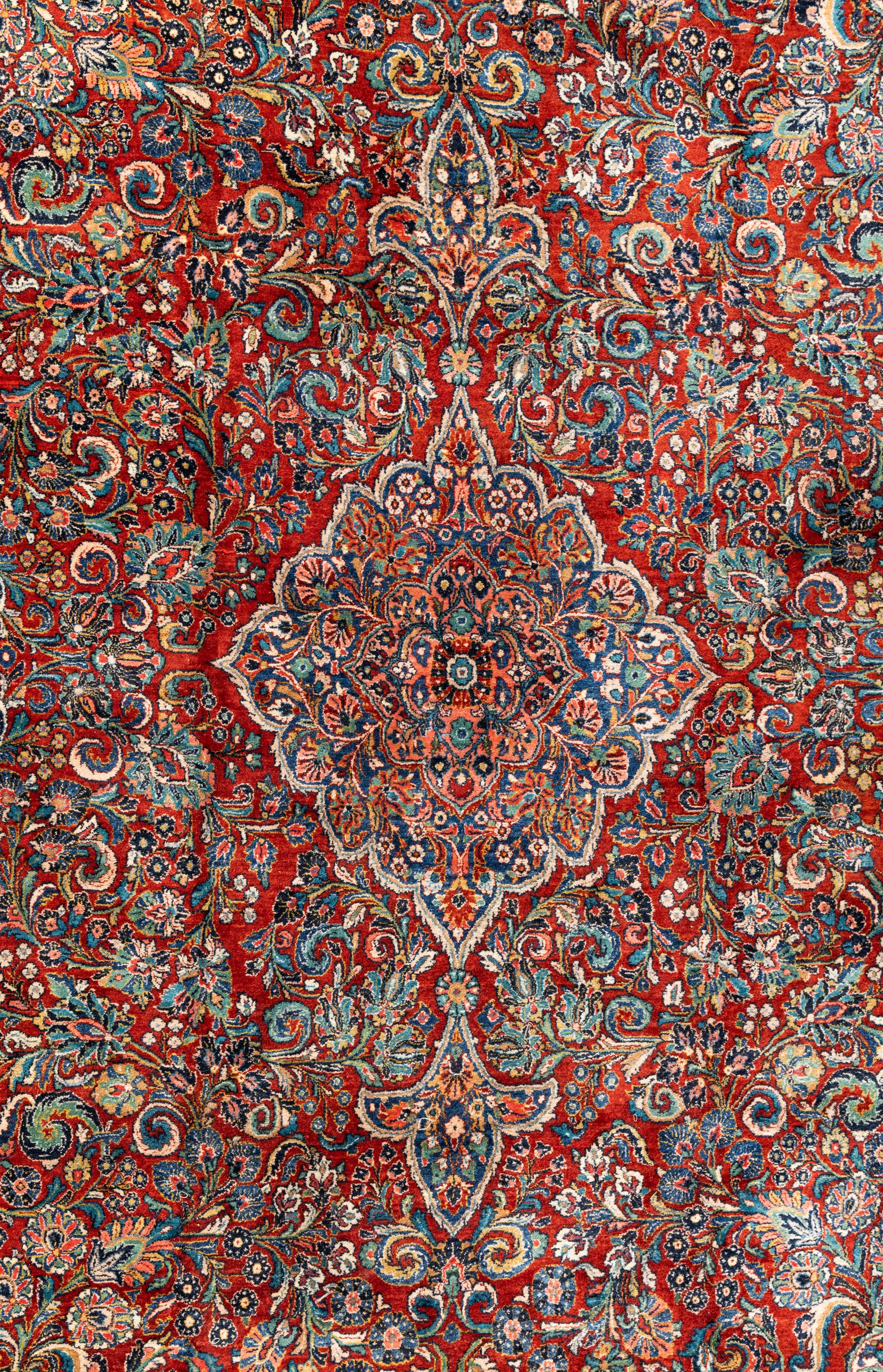 A Qazvin Wool Rug