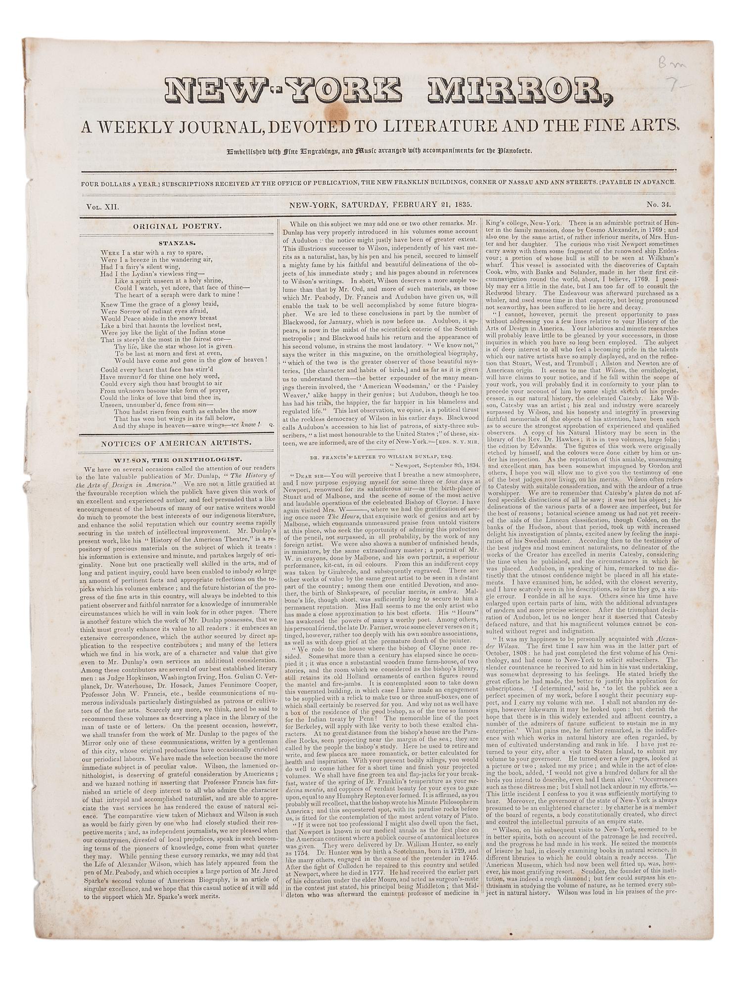 [PERIODICALS]. A group of 13 nineteenth-century newspapers and publications, including The Emancipator and the Catholic newspaper of the Yankton Sioux.