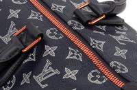 Louis Vuitton Limited Edition Keepall Bandoulière 50 in Monogram Ink Coated Canvas, Upside Down, Fall Winter Precollection 2018