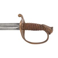 Saurbier Model 1850 Foot Officer's Sword Presented to Lt. J.C. Schoen 8th NY Cavalry & 151 NY Infantry - KIA at Cold Harbor - with CDV