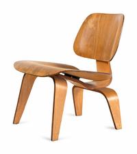 An Eames LCW Lounge Chair