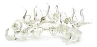 A Murano Glass Sculpture, R. Anatni, Width 17 3/4 inches.