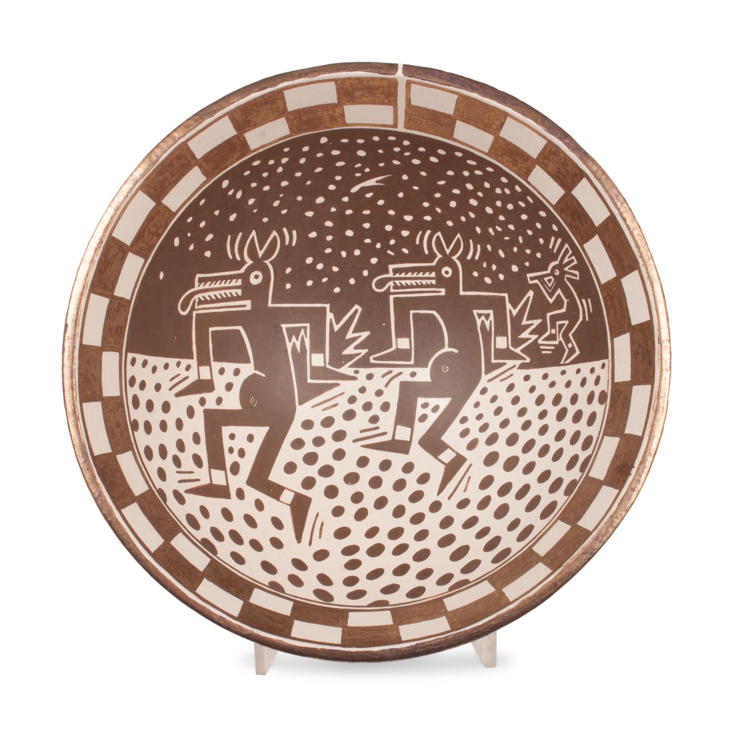 Pottery Bowl, Night Frolic