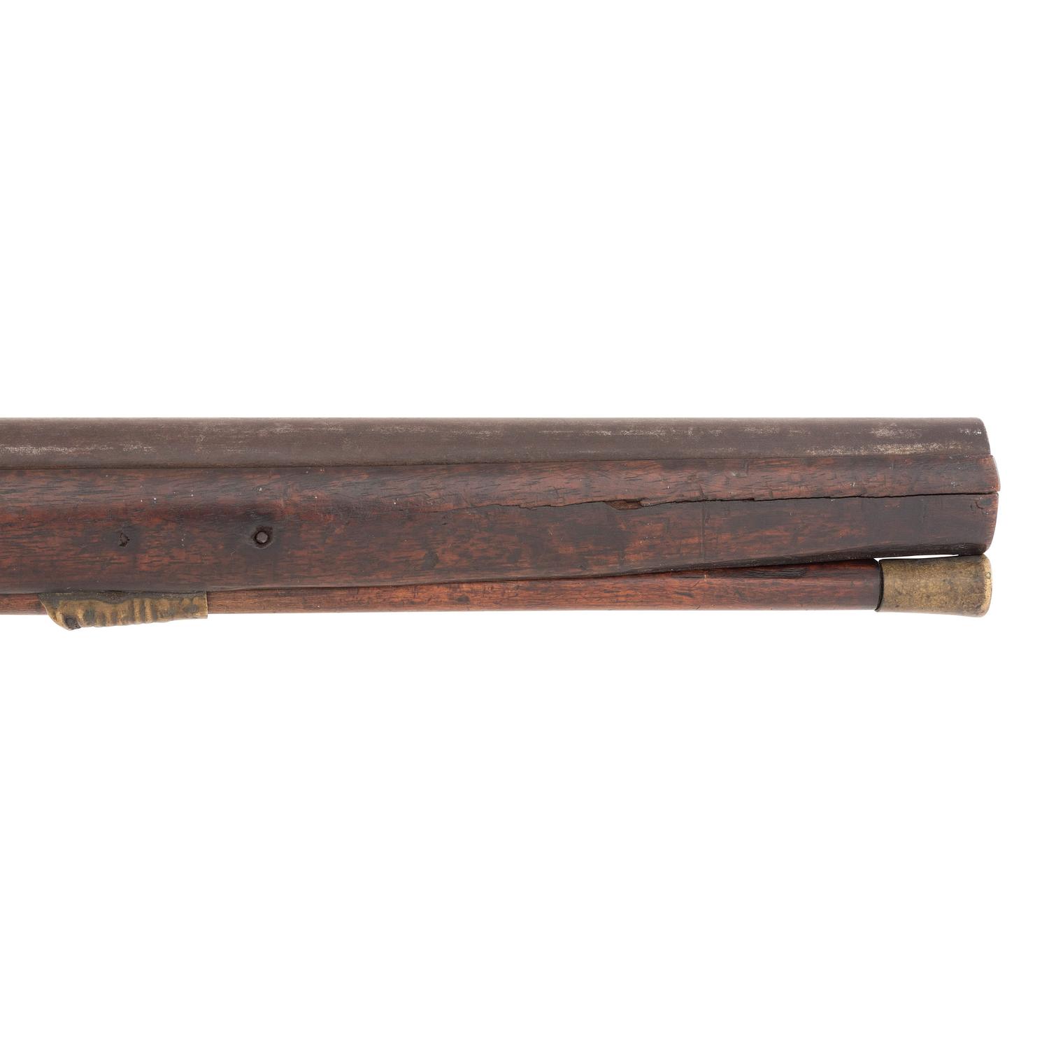 Percussion Northwest Trade Gun by Barnett Dated 1889