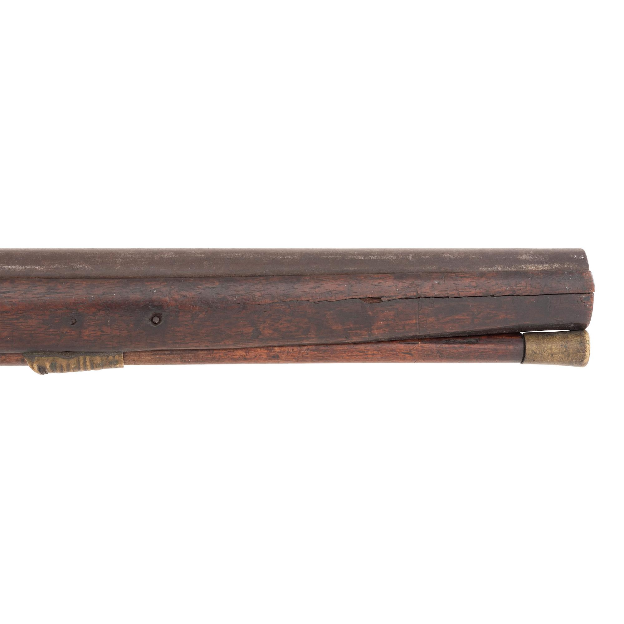 Percussion Northwest Trade Gun by Barnett Dated 1889
