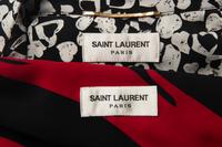 Saint Laurent Silk Dress and Blouse