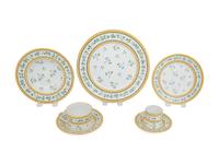 A Limoges Porcelain Part Dinner Service