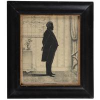 A Silhouette of Dewitt Clinton (1769-1828)