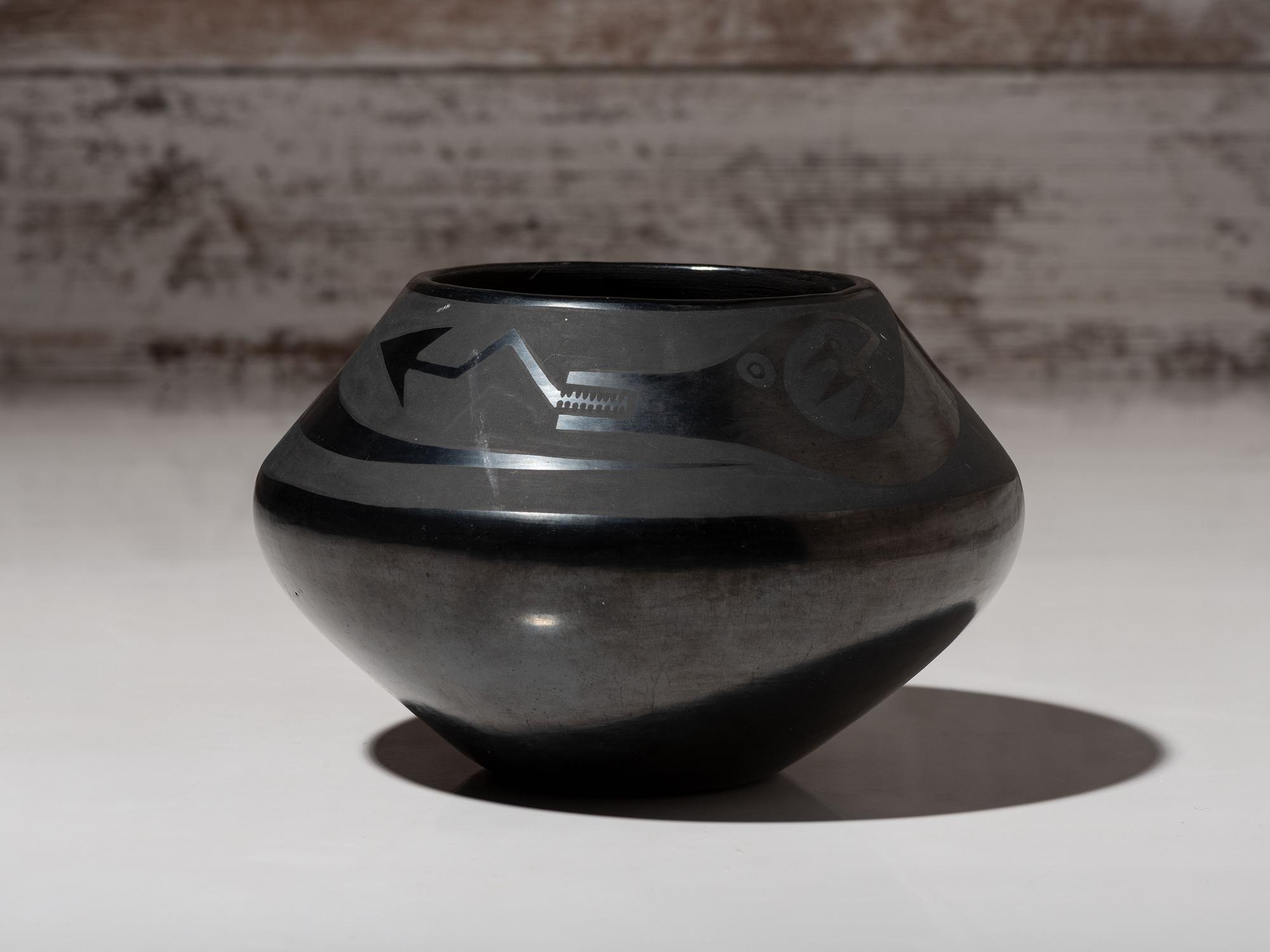 Blackware Pottery Jars, 1920-1925