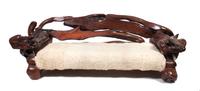 A Driftwood Furniture Suite Height of couch 32 x width 100 x depth 42 inches.