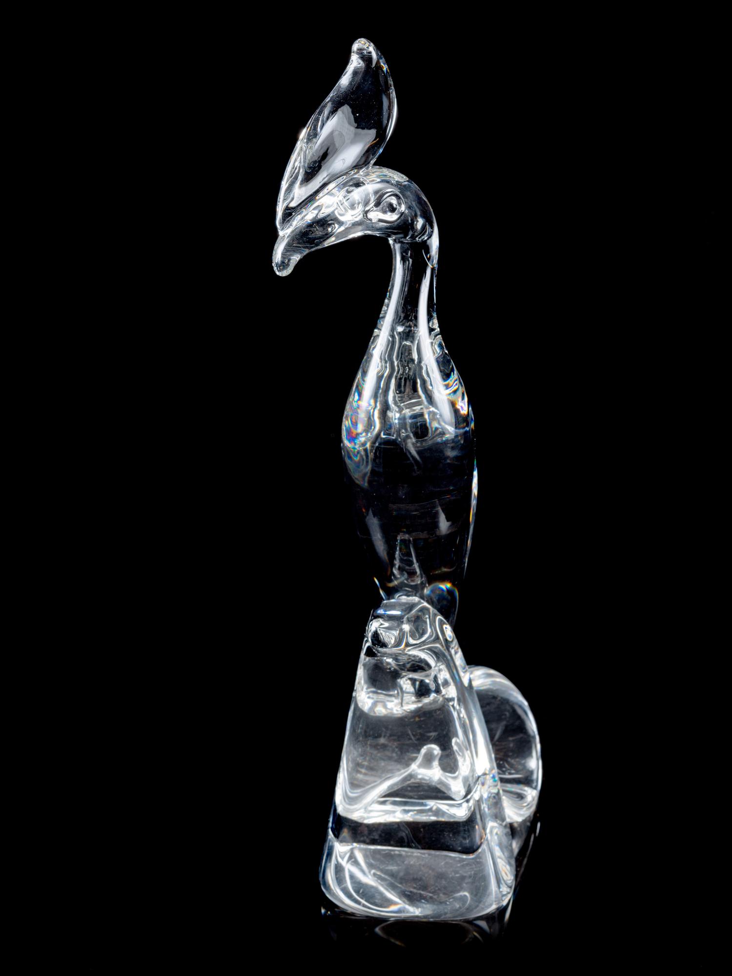 A Steuben Glass Figure — 20TH CENTURY